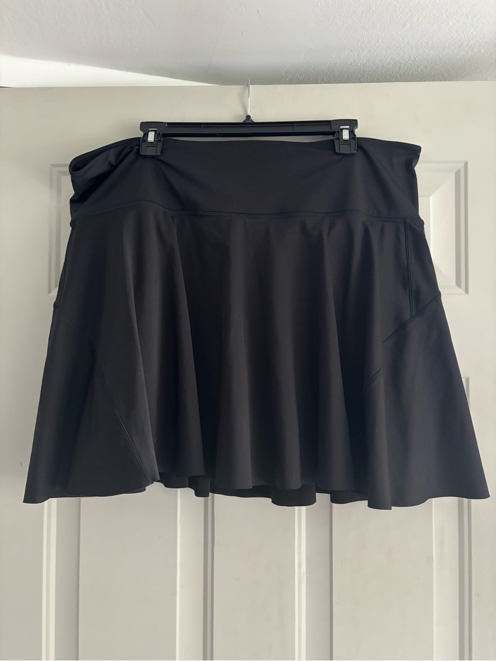Althleta Ace Tennis Skort Black 15.5 inches long Size 2X